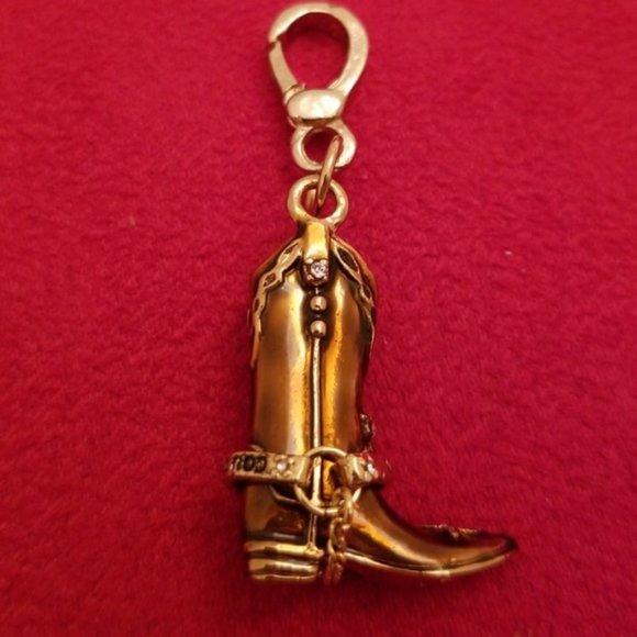 Juicy Couture Jewelry - Juicy Couture Rare Cowboy Boot Charm - Rare